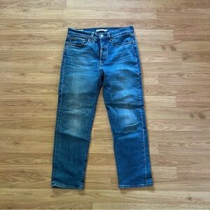 Levi's 501 wedgie straight Jeans